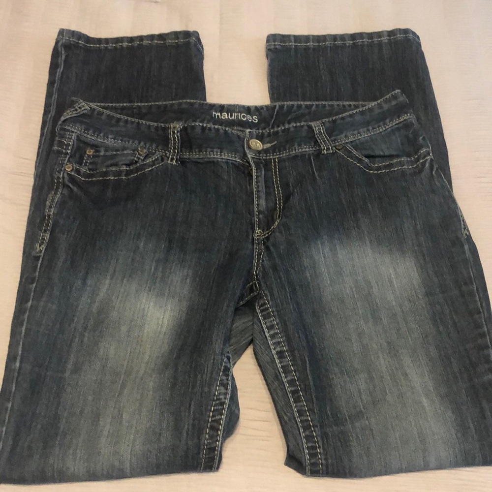 Maurices Boot Cut Jeans 16 Long